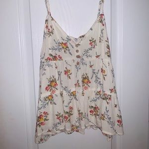 Floral tank top